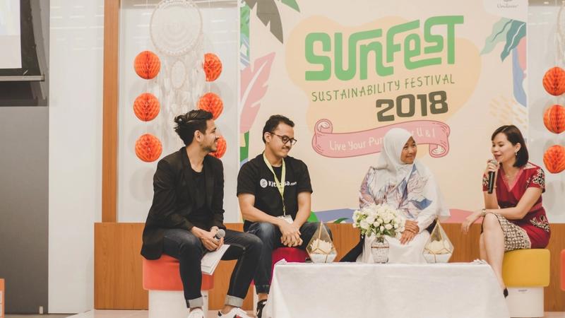 Unilever Indonesia Sustainability Festival 2018 Talkshow