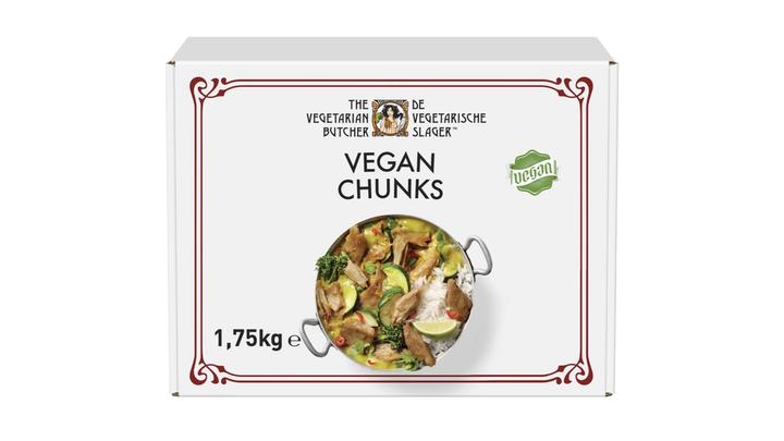 packaging of The Vegetarian Butcher What The Cluck chicken-style pieces