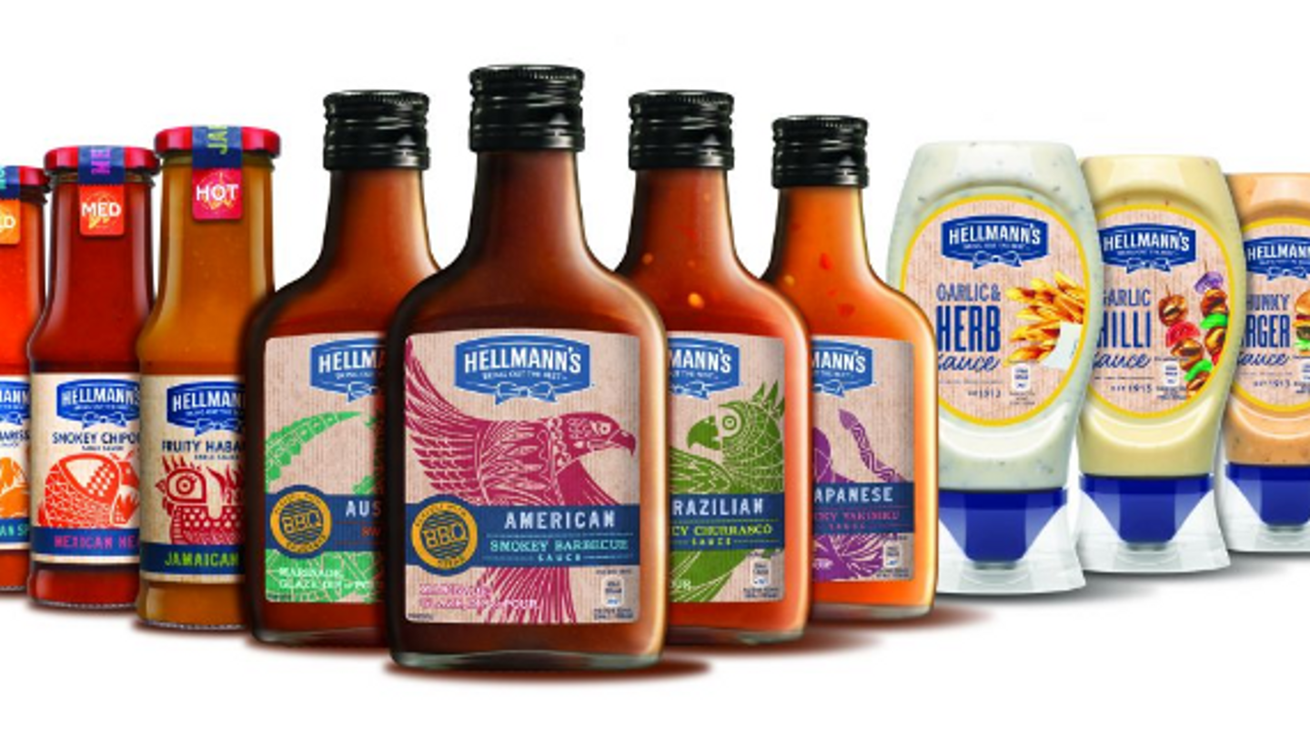 Hellmann's hot sauces