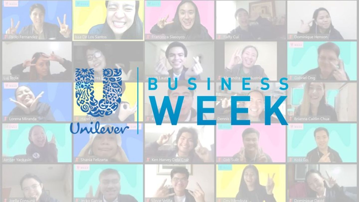 Business Week participants in an online meeting