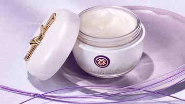 Pot of Tatcha face cream. Tatcha is one of Unilever’s Prestige Beauty brands.