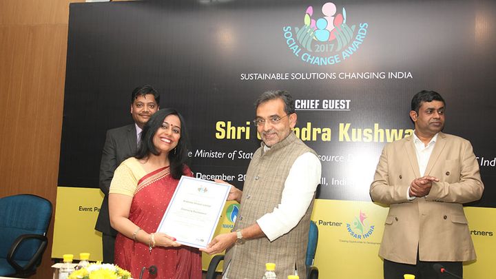 Project Prabhat wins at the Social Change Awards