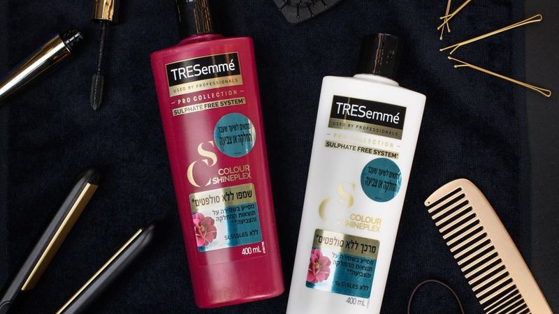Photo of two Tresemme bottles