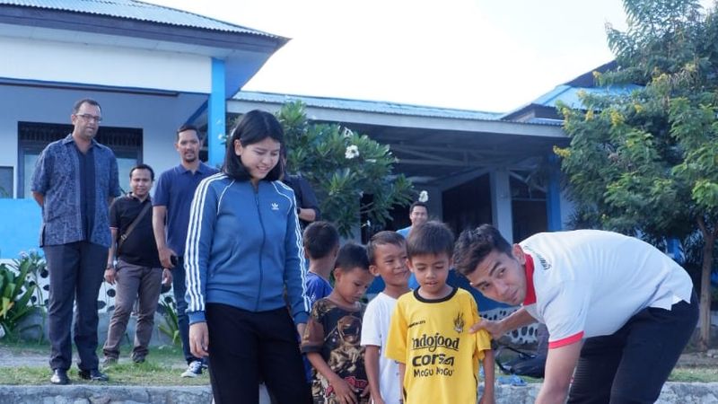 Unilever Indonesia Visit Palu Main Bola