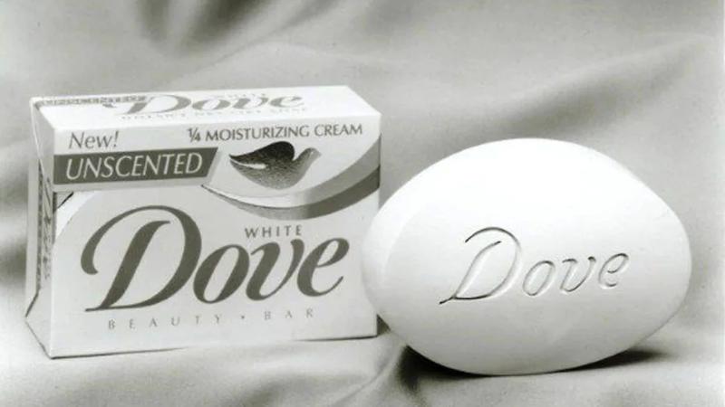 Dove soap packaging