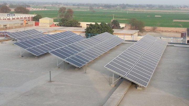 Solar panels in Pakistan