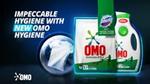 Advert for Omo Powder Detergent with the Domestos Effect, Turkey’s first-ever Hygiene Laundry Range.