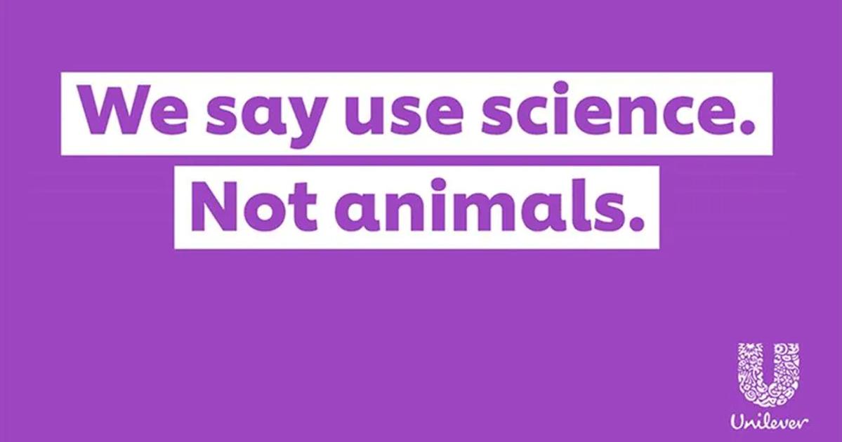 Use science, not animals | Unilever