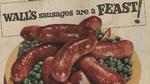 An advert for Walls sausages