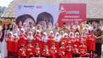 Proses Peresmian Pepsodent Sekolah Sehat di SDN Cijantra I & III Tangerang, Banten