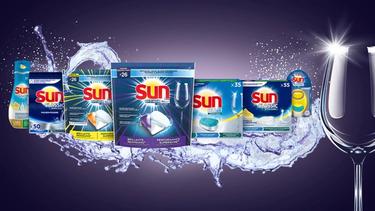 Abbildung des Sortiments der Sun-Produkte