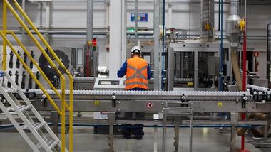 Working in Unilever factory