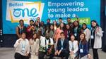 The 24 young leaders who are part of Unilever’s Changemaker’s Programme for 2023, attending the One Young World Summit in Belfast