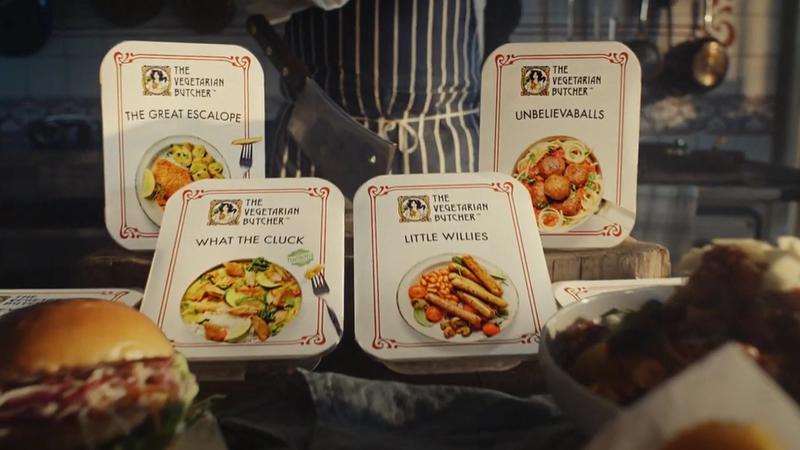 Packs of Vegetarian Butcher products