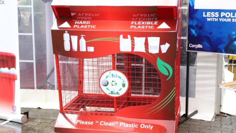 Plastic Waste Management Unit at the Cargills Food City Pelawatta outlet