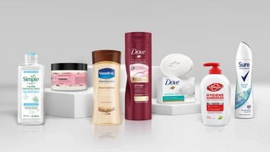 Photo of Unilever personal care products