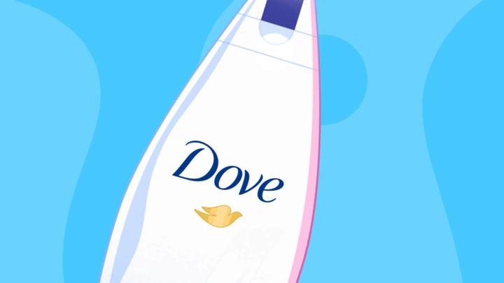 Dove packshot illustration