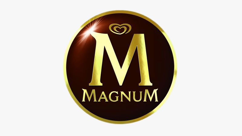 Magnum logo with white background