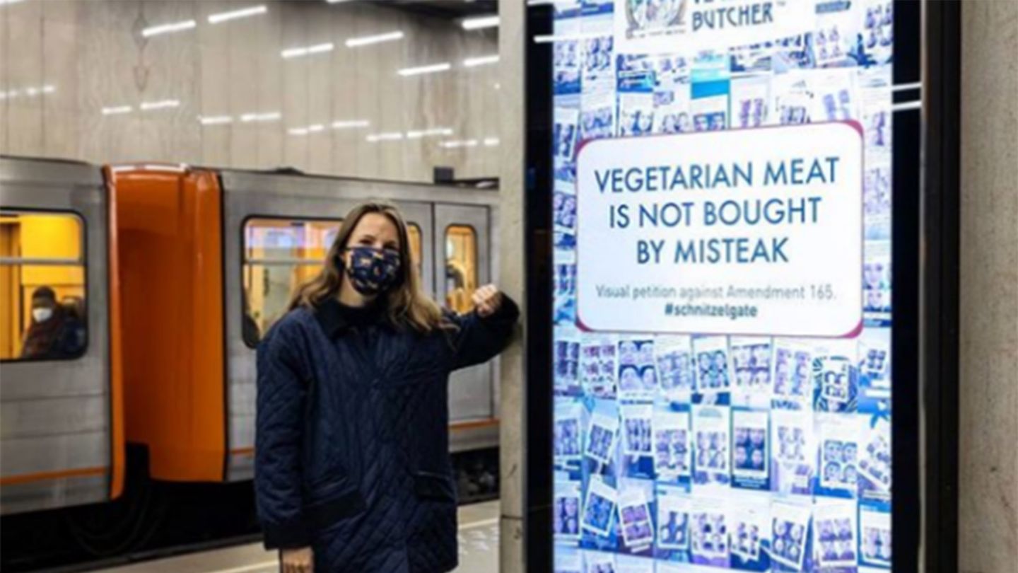 The Vegetarian Butcher ad
