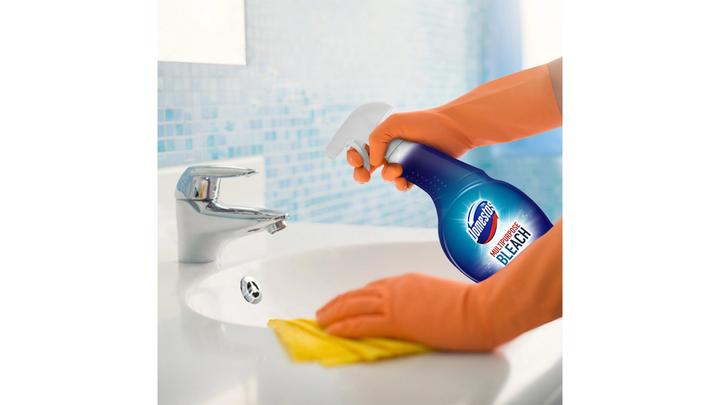 Domestos Multipurpose Bleach. Domestos sits within Unilever’s Home Care division.