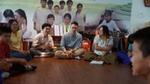 Lipton first meet with students from Emei middle 