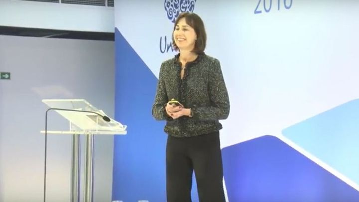 Amanda Sourry at the Unilever Investor Seminar 2016