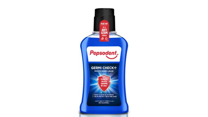 Pepsodent Germicheck Mouth Rinse Liquid