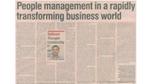 People Management in a rapidly transforming business world