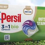 Persil pack shot displaying the new enhanced Accessible QR codes (ACR)