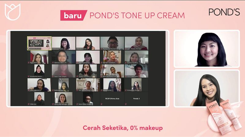 Ponds Instabright Tone Up Launch