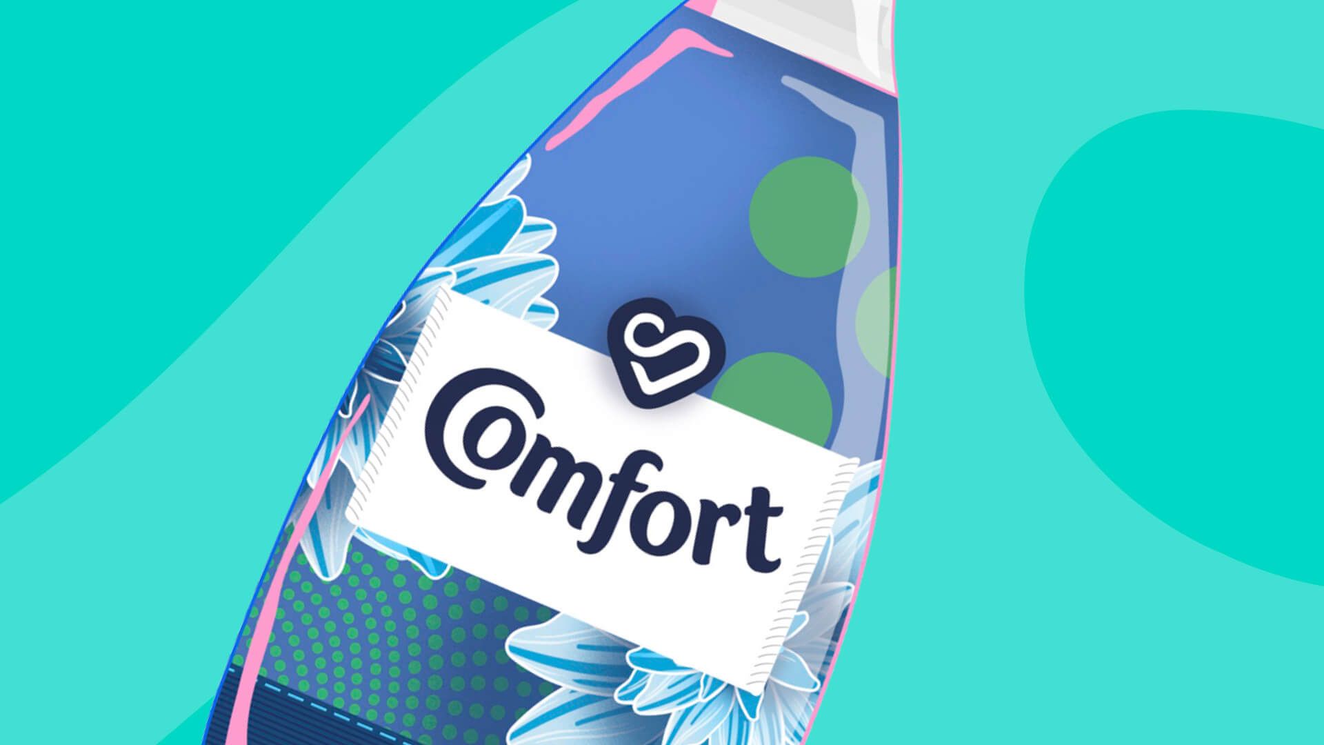 Comfort packshot illustration