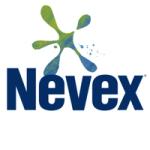 logo Nevex, la marca líder de jabón para lavado de ropa en Uruguay