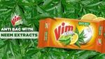 Image of orange pack of Vim anti-bac soap with neem fragrance