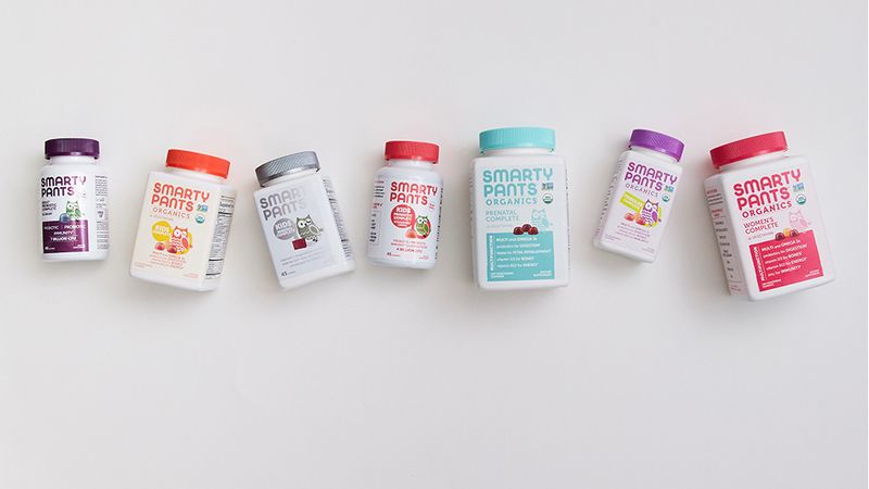 SmartyPants Vitamins products display