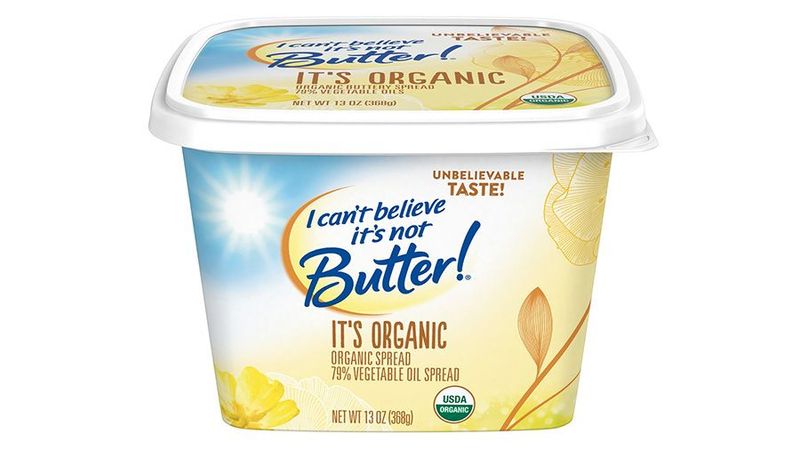 I Can't Believe It's Not Butter - It's Organic packaging