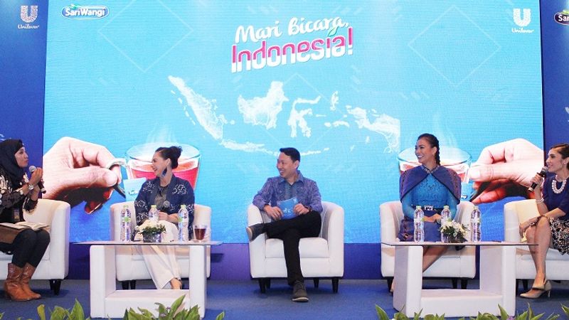 Unilever Indonesia SariWangi Mari Bicara Indonesia Talkshow