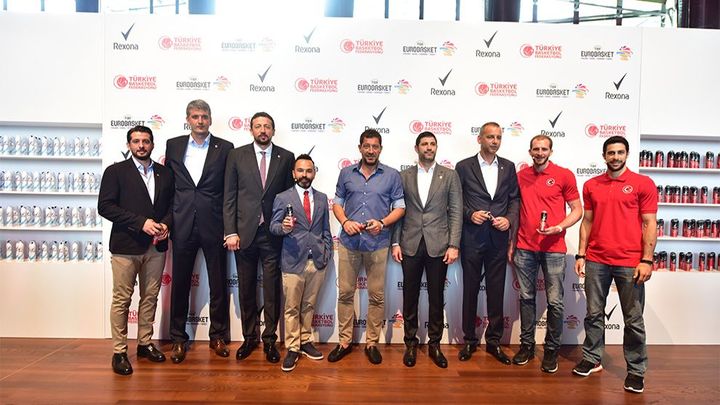 A Milli Erkek Basketbol Takımı ana sponsoru Rexona