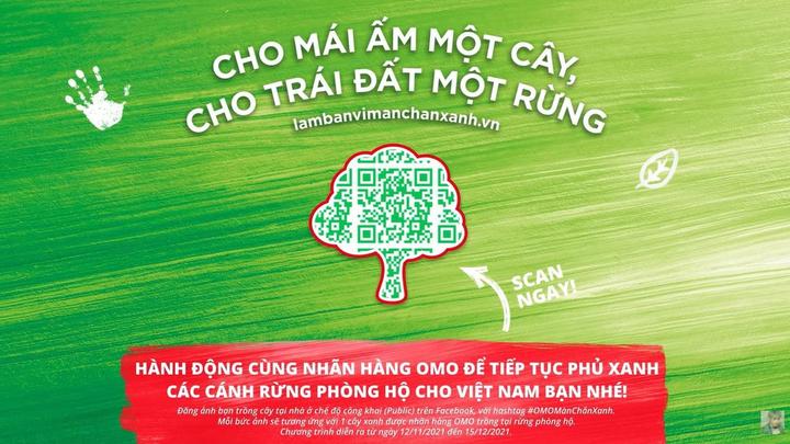 OMO ra mắt chiến dịch Cho mái ấm một cây, cho Trái Đất một rừng phủ xanh rừng phòng hộ