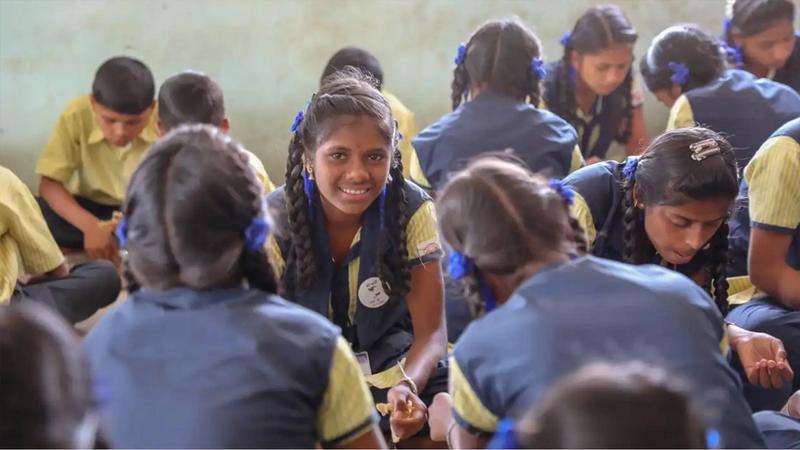 Classroom in partnership with UNICEF