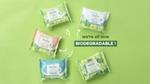 Image shows Simple biodegradable wipes