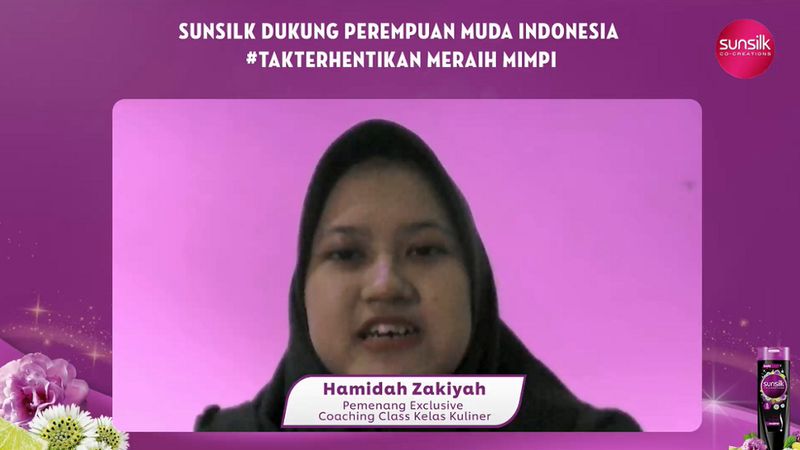 Hamidah Zakiyah Pemenang Exclusive Coaching Class Kelas Kuliner
