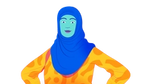 An illustration of a woman wearing a hijab