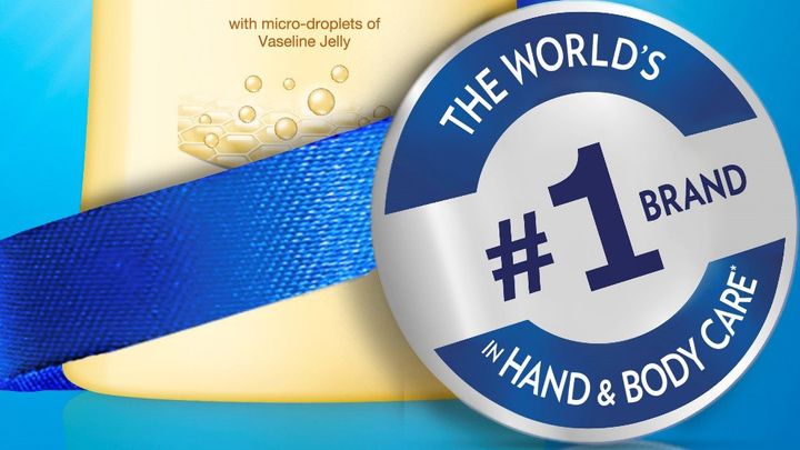Vaseline world number 1 brand