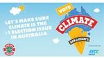 Asset from Ben & Jerry’s 2018 climate campaign #VoteClimate