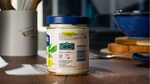 Hellmanns mayonaise met kijk ruik proef label
