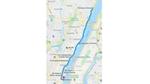 USA Hoboken Mon to Thurs PM Route Map