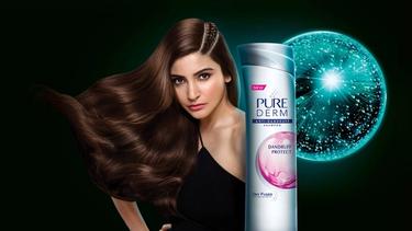 Pure Derm shampoo banner