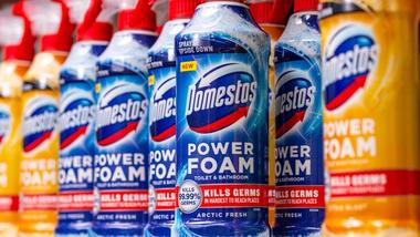 Premium Power-Focused Cleaning Products : New Domestos Power Foam