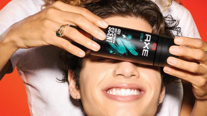 New Axe ‘Apollo’ deodorant spray provides 48-hour odour protection.