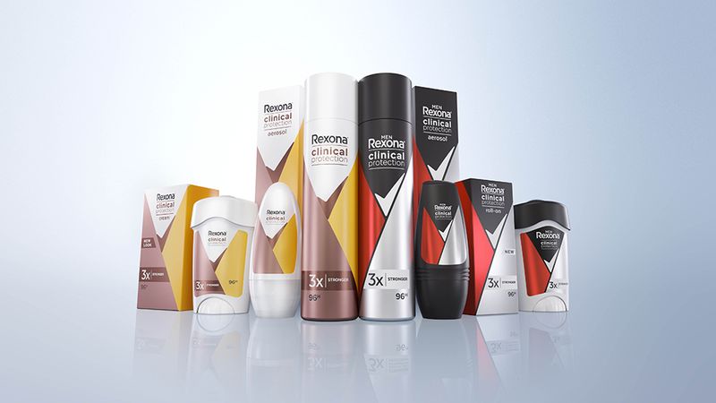 Rexona Deodorant range